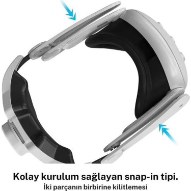 Cosmostech Yüksek Konforlu Head Strap Başlık META Quest 3 Fiyatı