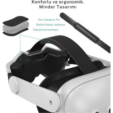 Cosmostech Yüksek Konforlu Head Strap Başlık META Quest 3 Fiyatı