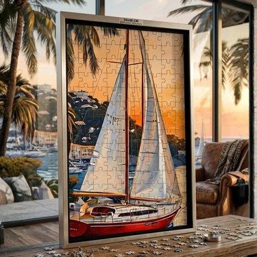 Soi Craft 500 Parça Puzzle Yelkenli Tekne ve Palmiyeler Fiyatı