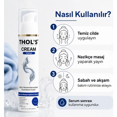 新品LUTFクリーム　 50ml THOL'S CREAM Intense (TB21) Fluid Bakım Kremi- 50 ml Kuru Fiyatı