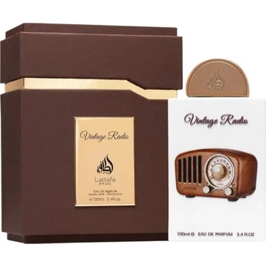 香水(男性用) Lattafa Vintage Radio Lattafa Vintage Radio Edp 100 ml Unisex Parfüm Fiyatı