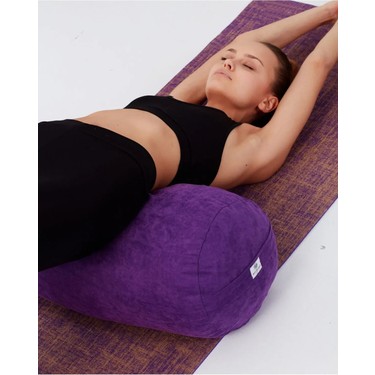 Nuiyoga Nui Yoga Mürdüm Bolster 1 Adet 30 cm Çapında Pamuklu Fiyatı
