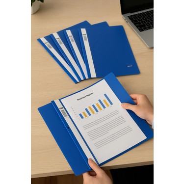Nistabolje 15 Adet A4 Mavi Telli Dosya Ofis ve Okul Fiyatı