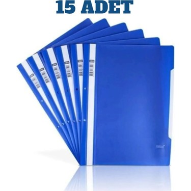 Nistabolje 15 Adet A4 Mavi Telli Dosya Ofis ve Okul Fiyatı