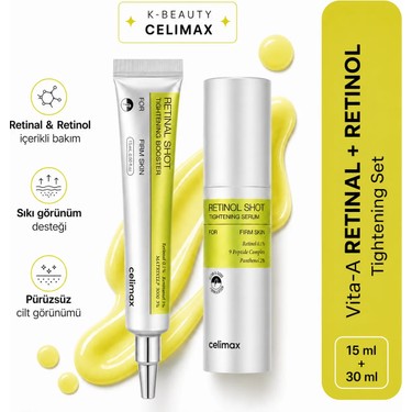 Celimax Set Retinal Shot Tightening Booster 15 ml / Retinol Fiyatı