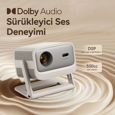 Wanbo Vali 1 Pro 900 ANSI Lümen Google TV Projeksiyon Cihazı Fiyatı