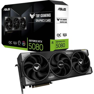Asus Tuf Gaming Geforce Rtx 5080 16GB Gddr7 Oc Edition Dlss Fiyatı