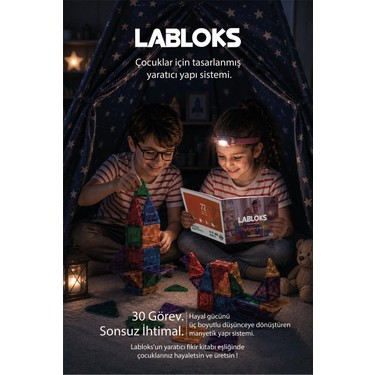 Labloks Manyetik Yapı Blokları – Çocuklar Için Eğitici Fiyatı