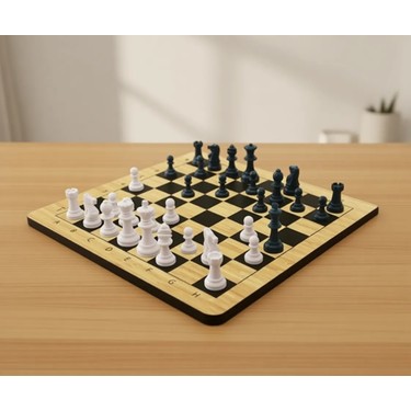 ashコレクション11個セット Ritoys Ahşap Satranç Takımı 30 x 30 cm 2 Parça ile Eğlenceli Fiyatı