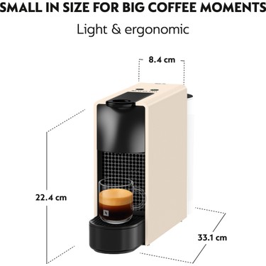 Nespresso Essenza Mini C30 Kahve Makinesi 1200 W Espresso Fiyatı