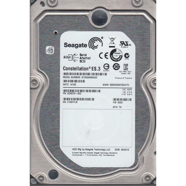 Seagate 2tb 7.2k Sas 3.5 Inch Hard Disk ST2000NM0023 Fiyatı