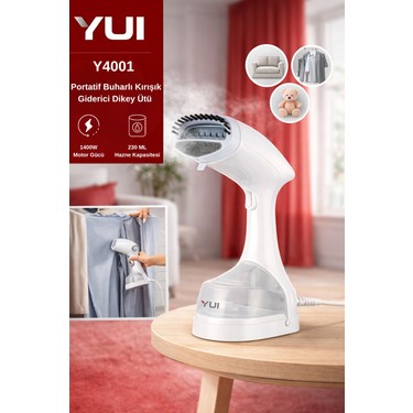 ユウリ① Yui Y4001 1400W 230 ml Su Hazneli Portatif Buharlı Kırışık Fiyatı