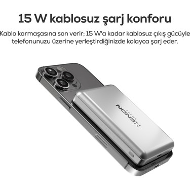 Xenon Smart Magsafe Powerbank | 10000 Mah, 15W Kablosuz, Fiyatı