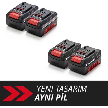 Einhell PXC Twin Pack 2x18 V 4,0 Ah Power X-Change Akü Fiyatı