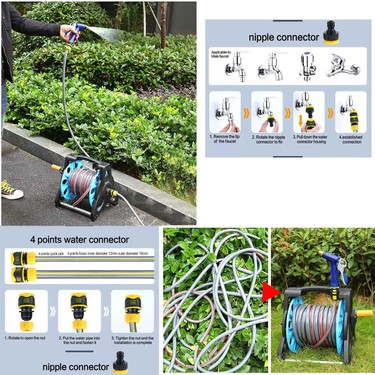 Nzb Makaralı Hortum Seti 20 Metre Garden Kit Bahçe Çeşme Su Fiyatı