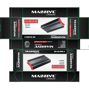 Massive MS-KL5800.5 5 Kanal Amfi 7000 Watt Güç Çıkışı ile Fiyatı