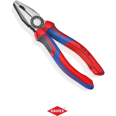 KNIPEX 03 02 180 Kombine Pense 180 mm Fiyatı - Taksit Seçenekleri