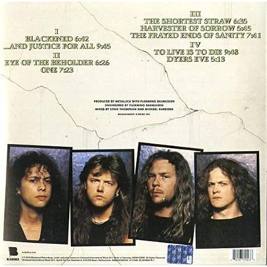 LLICA …And Justice For All 2枚組 LP Metallica - and Justice For All 2 LP Remastered Plak Fiyatı