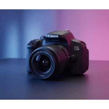 Canon Eos 650D 18-55MM Dc Iii Lensli Dslr Fotoğraf Makinesi Fiyatı