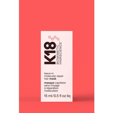 K18 Leave-In Molecular Repair Saç Bakım Maskesi 15 ml Fiyatı