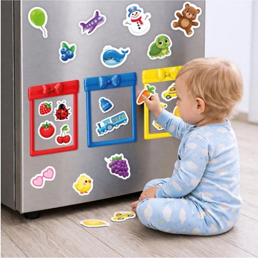 Yükselen Zeka 12-36 Ay PuzzleLab - İlk Renk Eşleştirme Kitabı