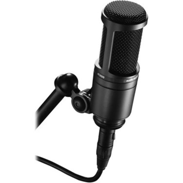 Audio-Technica At2020 Siyah Geniş Diyafram Kondenser Stüdyo Fiyatı