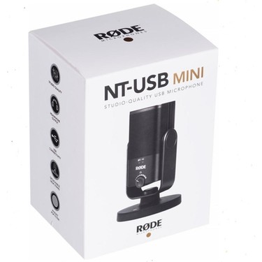 Rode NT-USB Mini Kondenser Mikrofon Kardioid Yönlü Fiyatı