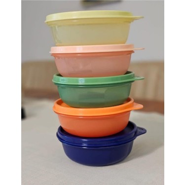 Tupperware 300 ml Oval Şeker Kaplar 5'li Buzdolabı Saklama Fiyatı