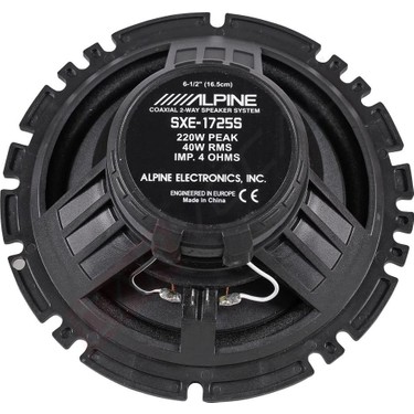 Alpine SXE-1725S 16cm Koaksiyel Hoparlör 40W RMS Güç ile Fiyatı