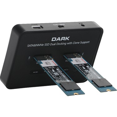 Dark M.2 NVMe & SATA SSD Klon Destekli Disk İstasyonu Fiyatı