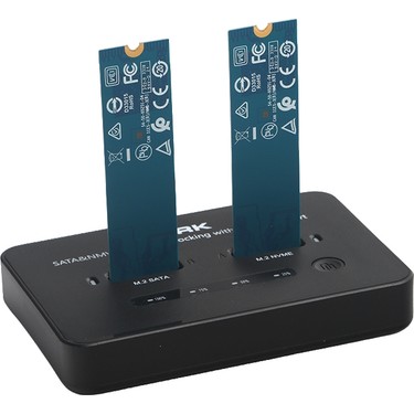 Dark M.2 NVMe & SATA SSD Klon Destekli Disk İstasyonu Fiyatı