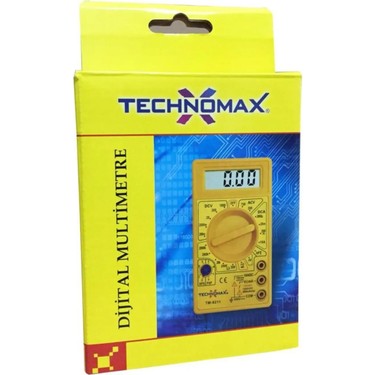 Technomax TM-9211 Ölçü Aleti El Tipi Multimetre Ampermetre Fiyatı