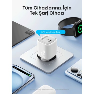Anker Zolo 20W Şarj Cihazı, USB-C, Gelişmiş Sıcaklık Fiyatı
