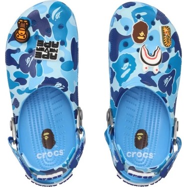 Crocs Classic Clog A Bathing Ape Abc Camo Blue Fiyatı