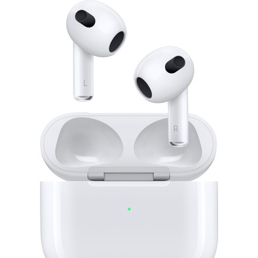 Apple AirPods3 ホワイト 両耳とケース Apple AirPods (3. nesil) ve MagSafe Şarj Kutusu Bluetooth Kulaklık