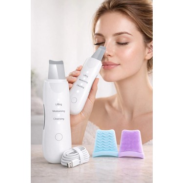 İndirim Sevinci Ultrasonik Yüz Temizleme Cihazı Scrubber | 1 Fiyatı