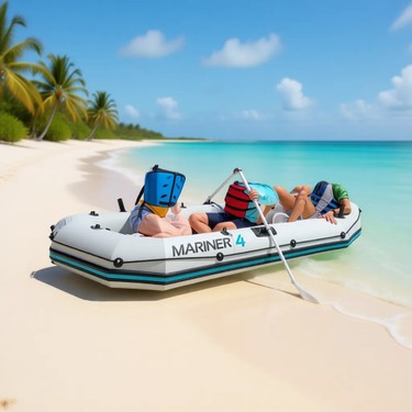 Xtoys Intex Mariner 4 Bot Set 320 kg 328X145X48CM Bebek Fiyatı
