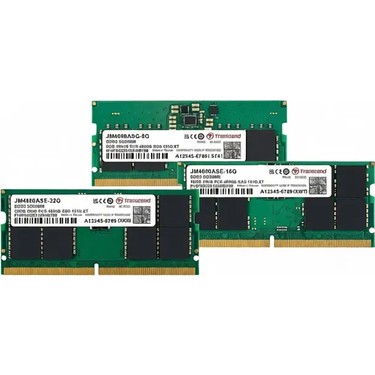 Transcend 16GB DDR5 4800MHz CL40 Notebook Ram JM4800ASE-16G Fiyatı