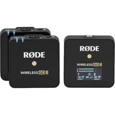 Rode Wireless Go II Yaka Mikrofon Siyah Renk Kablosuz Fiyatı