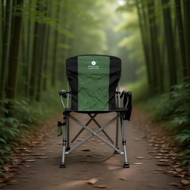 Windcamp Katlanır Kamp Sandalyesi Lux - Yeşil, Oxford Kumaş, Fiyatı