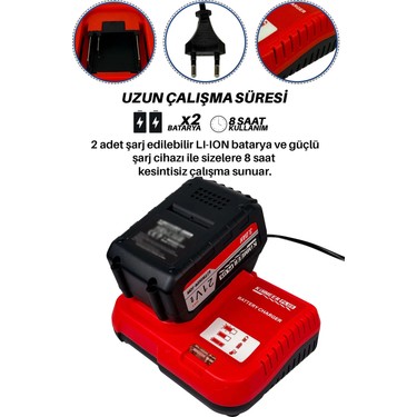 KIMMEER PLUS Kımmeer Plus Akülü Takım Seti 230 W Güçle Fiyatı