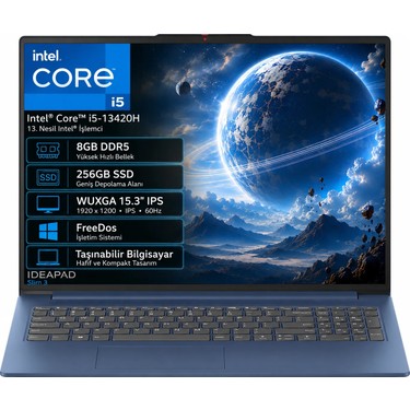 Lenovo Ideapad Slim 3 15IRH10 83K10062TR Intel Core Fiyatı
