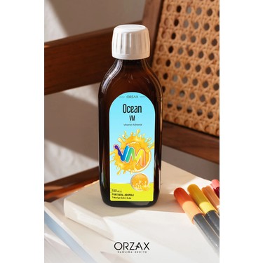 Orzax Ocean Vitamin Mineral 150 ml Portakal Aromalı Fiyatı