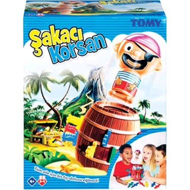 Tomy Şakacı Korsan 7028 P: 42594 Eğlenceli Aile Oyunu 5 - 7 Fiyatı