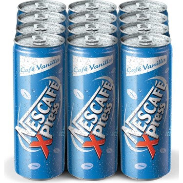 Nescafe NESCAFÉ Xpress Vanilla Soğuk Kahve 24'lü 24 Adet Fiyatı