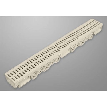 Luxwares 130 x 95 x 1000 mm Drenaj Kanalı / Havuz Izgarası / Fiyatı