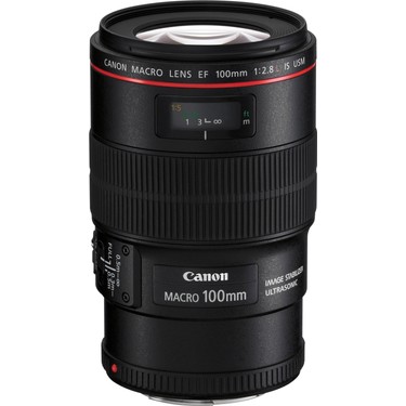 Canon EF 100mm f/2.8L IS USM レンズ Canon Ef 100Mm F/2.8L Is Usm Lens İthalatçı Garantili Fiyatı, 4.7