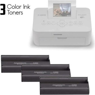 Canon CP-108 Selphy CP Serisi İçin 10x15 Kağıt Kartuş Set Fiyatı