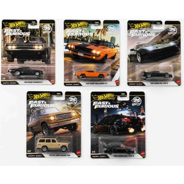 Hot Wheels Premium Fast & Furious 25. Yıl Koleksiyon Seti Fiyatı