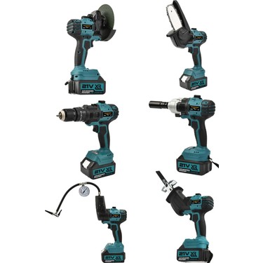 Stahlkraft Sth 9973 M Multi Tool Şarjlı Matkap Seti (6 Lı) Fiyatı